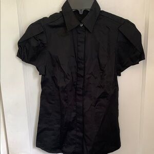The Limited Black Short Sleeve Shirt Size XS